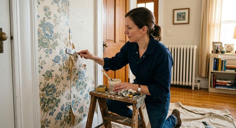 Wallpaper Repair project example